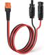 Cable 12 AWR de extension solar XT60i- MC4 apto para estacio