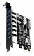 Tarjeta de expansión ORICO PCIe de 7 USB 3.0
