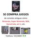 Compro ataris antiguos. Nintendo Nes. Super Nintendo. GameCu